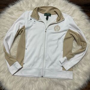 Lauren Ralph Lauren Sport Jacket with Gold Crest Logo size Medium